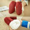 Damskie damskie miękkie puszyste futrzane skarpety na łóżka Zimowe ciepłe pantofle z podszewką z polaru Hot