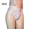 False Vagina Panties Men Crossdresser Briefs Design Low-rise Lace Sexy Underwear Stitching Cross Dressing Fake Smooth Lines