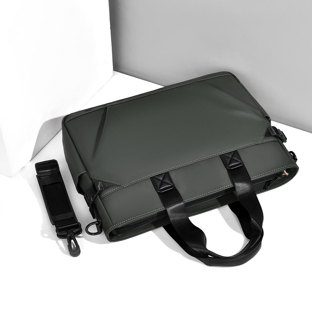 Business Shoulder Bag Men's Multi-functional Handbag General Bag Multi-pocket Business Briefcase