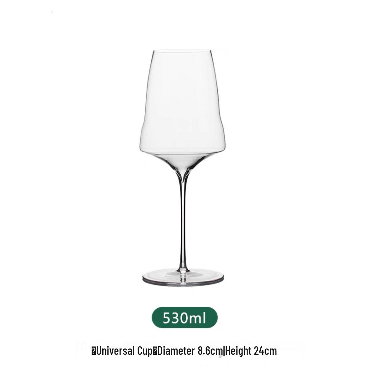 

Cloud Red Wine Glass - Elegant High-Grade Crystal, Light Luxury Stemware for Home Minor Flaws (Promotional & Commercial)