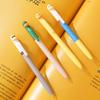 Cartoon Duck Gel Pen 0.5mm Tip Twist Action Gel Pen Quick Drying Journaling Pen Smooth Writing Experience for Writing