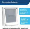 Porte pour chien/chat staywell - petsafe - blanc - taille m