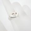 [Used] TIFFANY 925 Open Heart Ring / Size 10 / J47-3