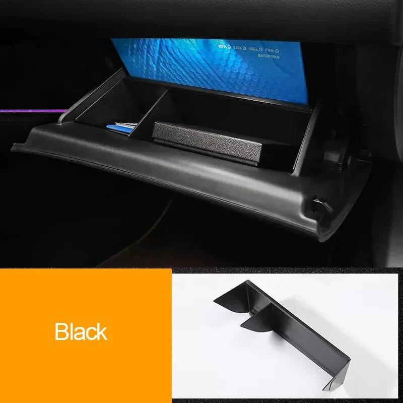 

Для Honda Accord X 10th 2018 2022 ABS автомобильный второй пилот перчаточный ящик для хранения интервал хранения перегородка-органайзер лоток чёрный