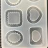 Butterfly Heart Quicksand Silicone Mold DIY Craft Keychain Pendant Mould Jewelry