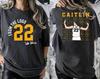 Camiseta Caitlin Clark Americana Clark 22 Baloncesto Unisex Camiseta