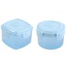 Plastic Sauce Container Round/square Crisper Box Portable Salad Dressing Containers  Ketchup