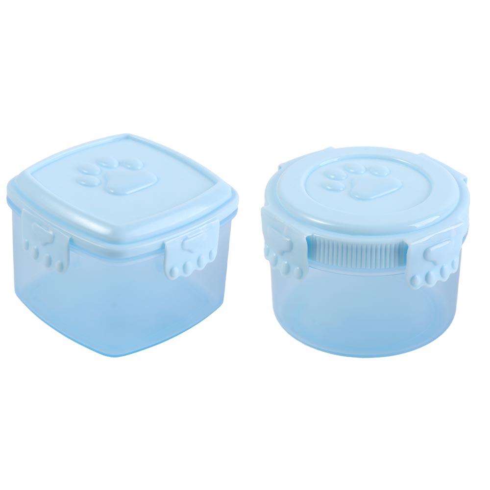 Plastic Sauce Container Round/square Crisper Box Portable Salad Dressing Containers  Ketchup