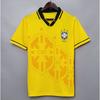 Fünf Sterne Brasilien Heim Auswärts 980204 Retro Trikot Nationalmannschaft Fan Edition Thailändischer Fußball