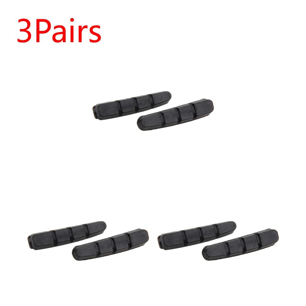 1-10Pairs Brake pads for Alloy Rims Dura Ace Ultegra 105 Rubber V Brake Blocks Road Bike Brake Pads Outdoor Cycling Accessories