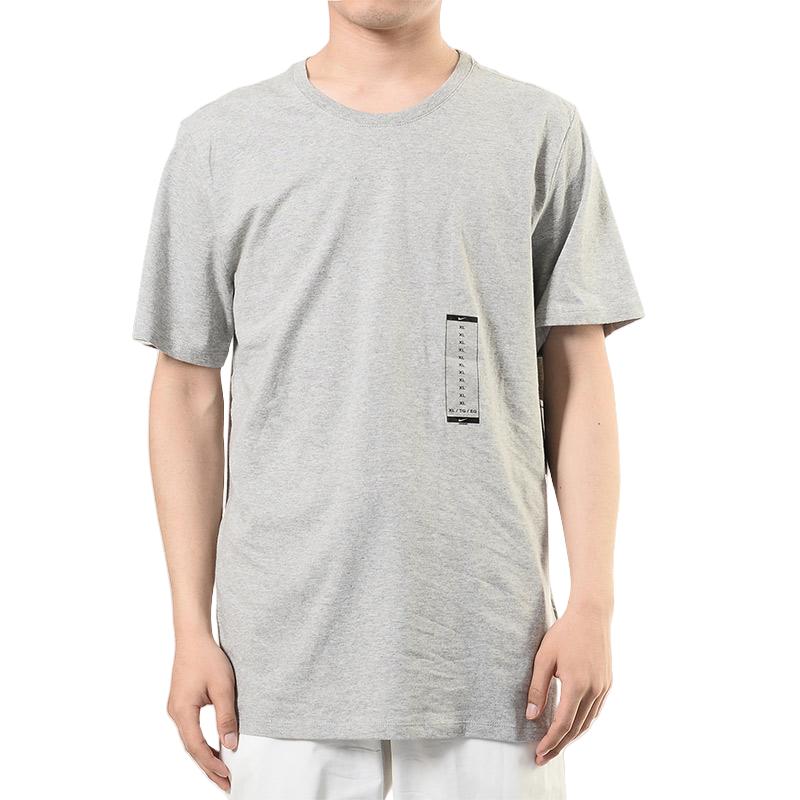 

Nike Удобная Мягкая Дышащая Футболка с Коротким Рукавом Мужские Топы Серый 844807-063 3XL