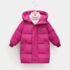 Unisex Winterjacke in mittlerer Länge für Kleinkinder & Kinder - Verdickte Baumwolle, Kniebedeckende Wärme