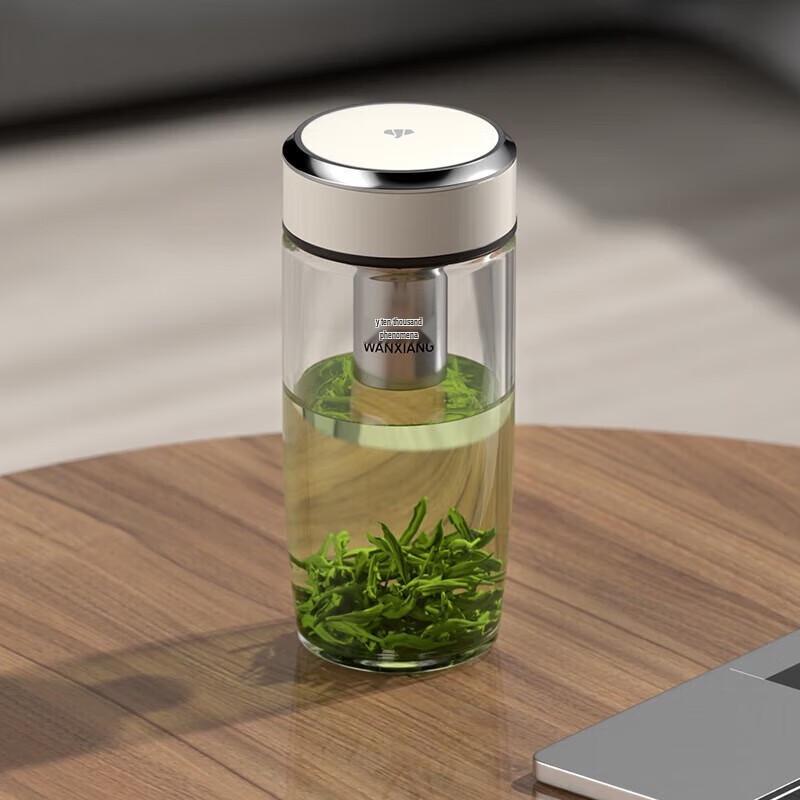 Wanxiang Egg-Shaped Borosilicate Glass Cup