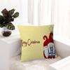 Christmas Gnome Cartoon Personalized Picture Text Home Decorative Pillows Household Gifts 45x45cm