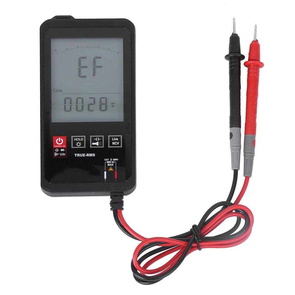 KM DM06A 3,2 Zoll Berührendes Smart Mini Digitalmultimeter Spannungs-Kapazitätsmessgerät 6000 Zählungen