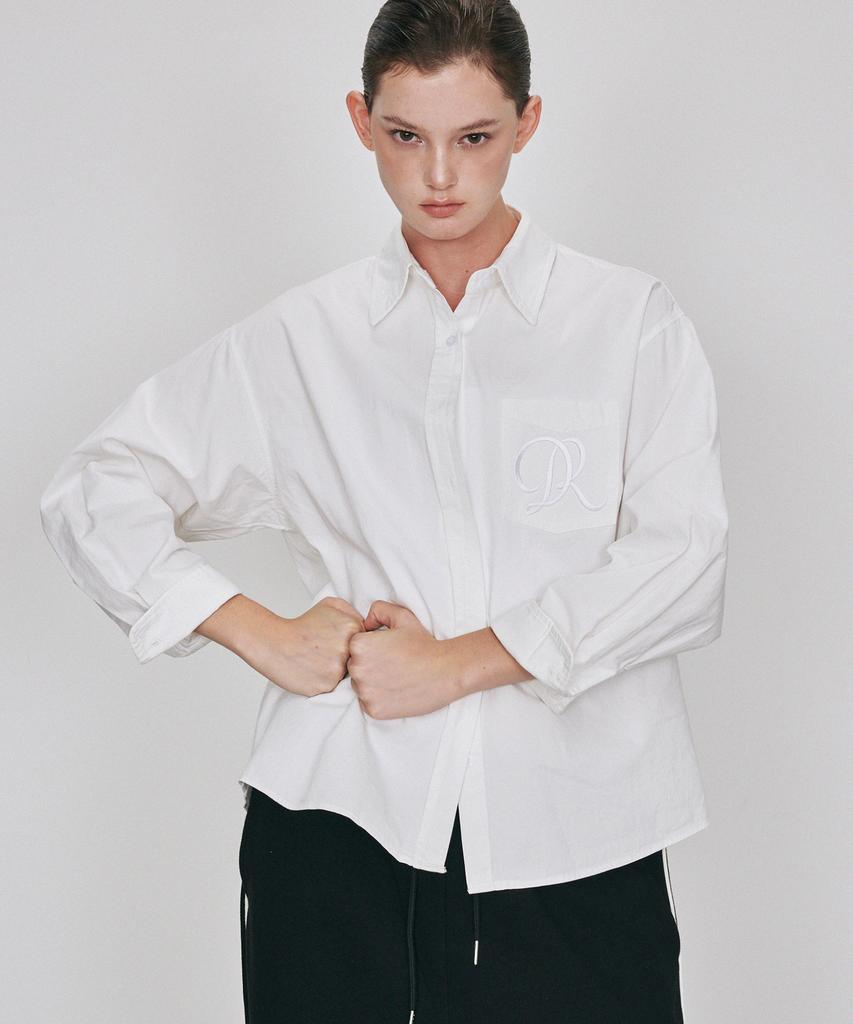 Dieomaidieo Dear Dr Basic White Shirt