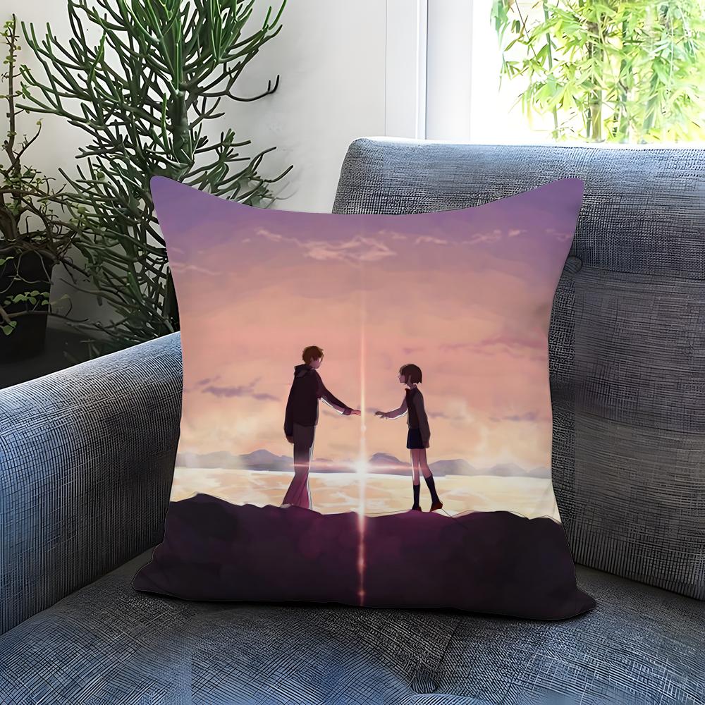 Cartoon Your N-Name Cushion Cover Comfortable Reversible Pillow Cover Ideal for Car Sofa Bedroom & Beyond