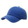 New Retro Adult Men Women Washed Cotton Baseball Caps Snapback Hat Vintage Hip Hop Caps Solid Color Dad Hat Outdoor Caps
