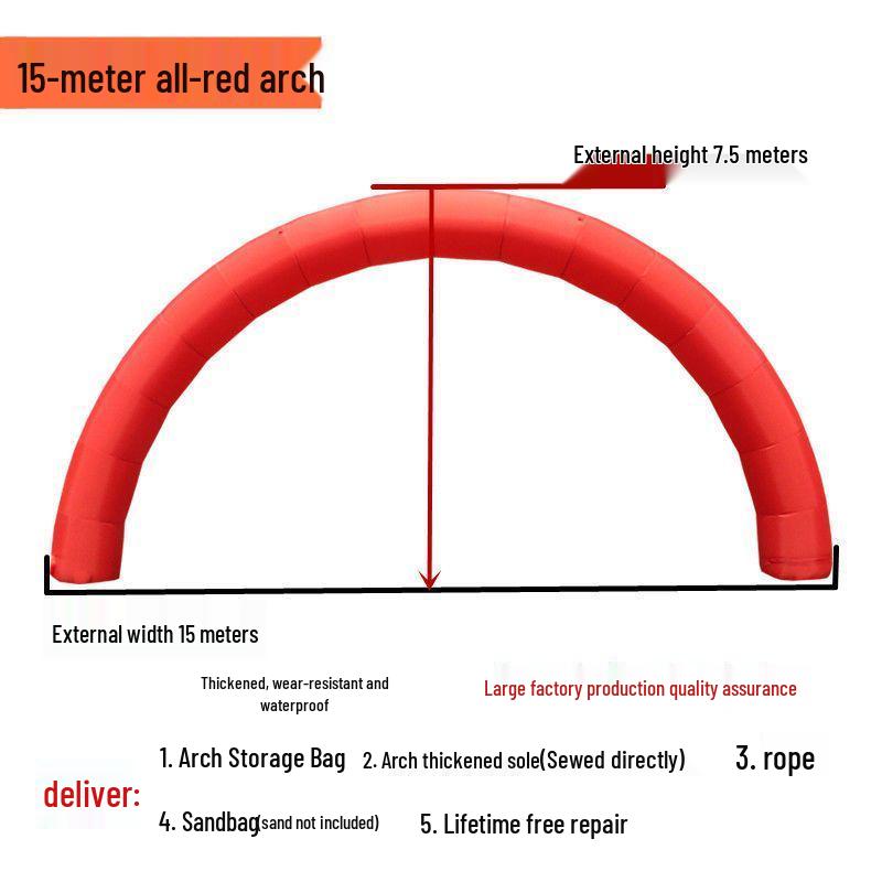 Inflatable Rainbow Arch for Wedding Celebrations and Outdoor Advertising