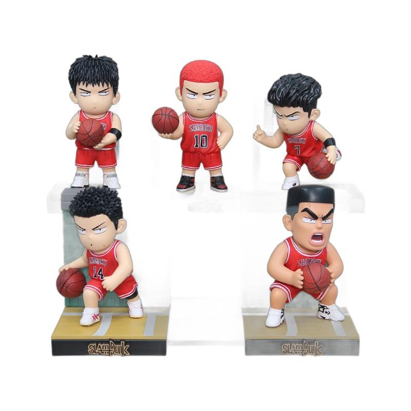 Gymnasium SLAM DUNK figure Q version Xiangbei five tigers cherry wood flower path Liuchuan maple animation blind box ornament gift