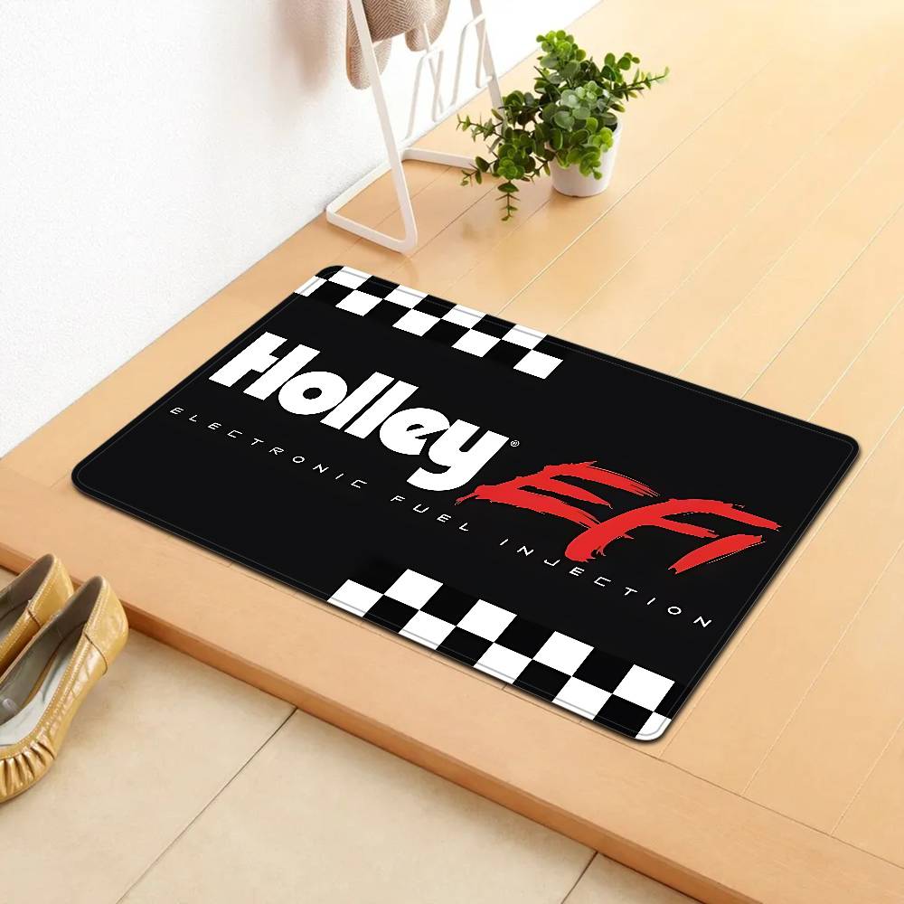 H-Holleys Performance Car Door Mat Nordic Style Bedroom Living Room Doormat Home Balcony Anti-Slip Alfombra