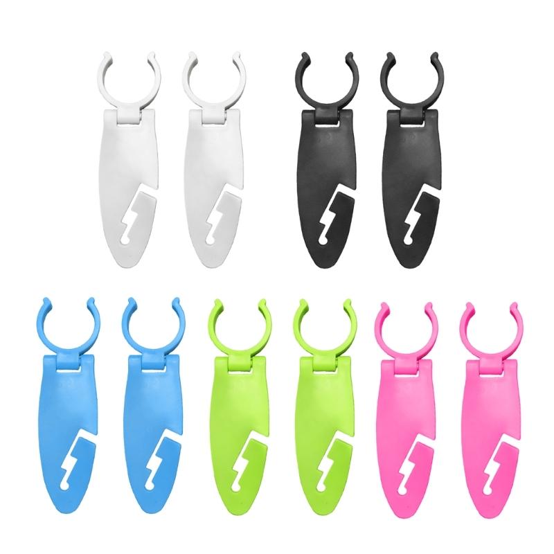 2pcs Plastic Holder for Various Kayak Stand Up Paddle Board Clips Fixing Clamps Paddle Board Accessory Easy Installation