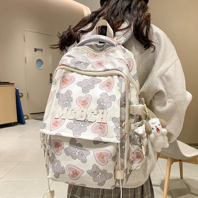Children Elementary School Girls Junior High School Students Love Backpack High School Students College Students Backpack