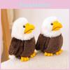 Adorable Plush White Headed Eagle Stuffed Animal Toy For Kids Soft Cuddly Doll