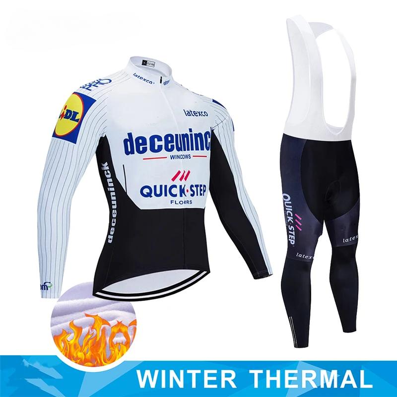 

Зимний комплект джерси для профессионального велоспорта для мужчин, с длинными рукавами, флисовый, теплый, рубашки, велосипедная одежда, комплект джерси для горного велосипеда, ветровка 4XL
