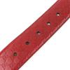 Great GUCCI belt Micro Guccisima Leather Red series leather mens 281548 Used