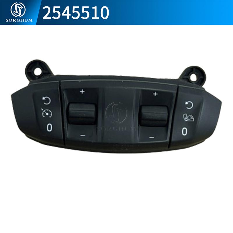 SORGHUM 2545510 Steering Wheel Control Switch For Scania G-series NTG Truck Auto Part Pushbutton Switch 2545509 2980506 2980507