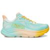 Hoka One One Clifton 10 Fashion Comfortable Non-Slip Durable Low-Top Running Shoes Women Running Shoes Blue White 1162031-BPRK