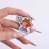 Do You Even Read? Enamel Pins Custom Cartoon TV Character Brooches Lapel Badges Bookworm Animal Jewelry Gift for Kids Friends
