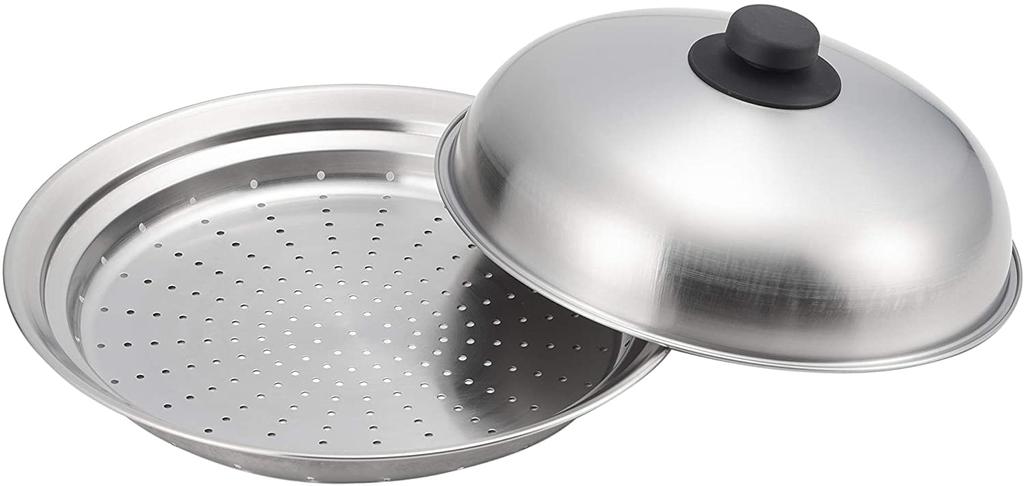 Yoshikawa Dampfgarer Silber Gesamtlänge x Gesamtbreite x Höhe cm 28.8 28.8 11.6