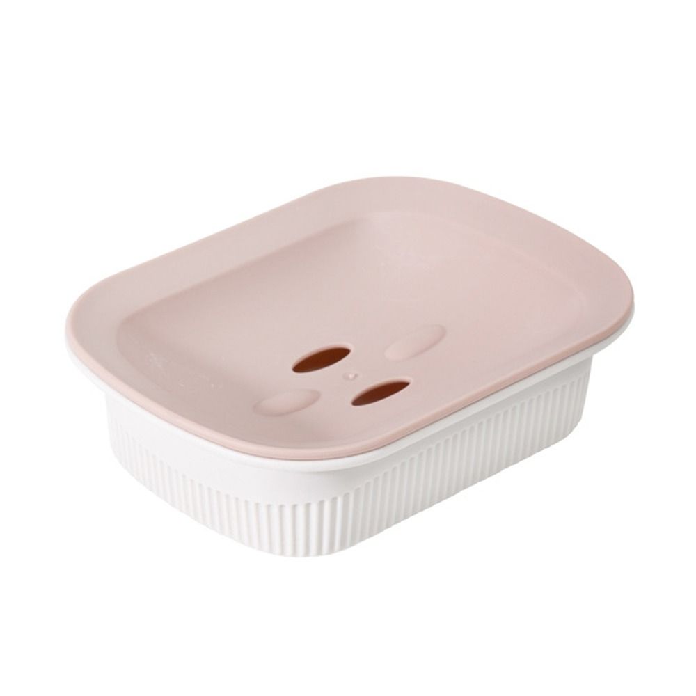 

Bathroom Accessories With Cover Double Layer Travel Soap Box Shampoo Boxes Soap Holder Soap Dish 4