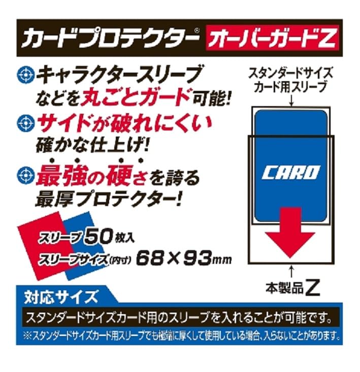 Yanoman Card Protector Overguard Z Set of 4