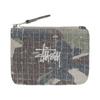 Stussy Needle Punch Coin Pouch Camo