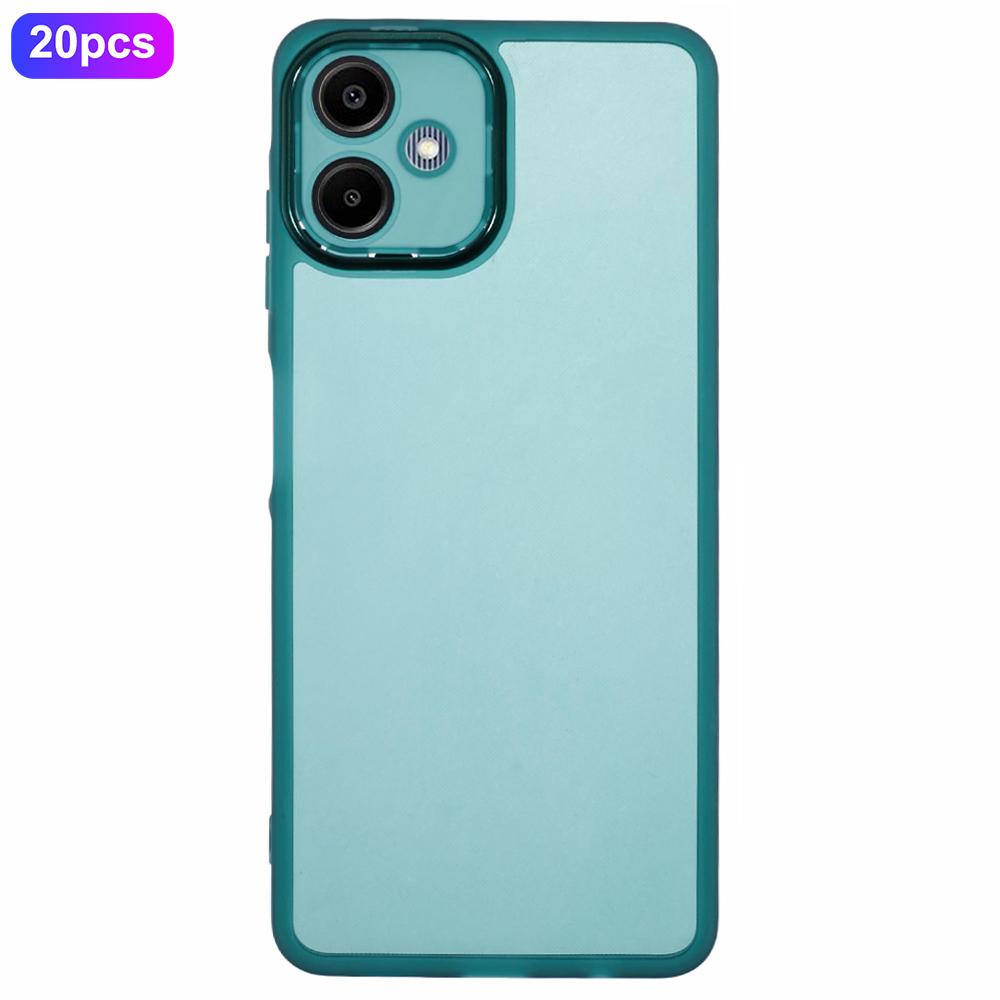 Bulk Purchasing 20Pcs For Samsung Galaxy A06 4G Case Electroplated Camera Frame TPU Phone Cover Precise Cutouts