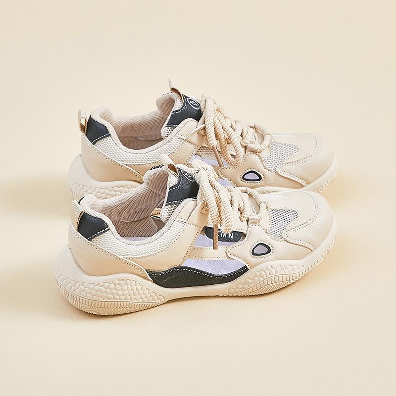 

Trendy new German training mesh white shoes women s summer student sports and leisure shoes breathable 40 чорний