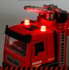(Boxed) 1:32 Alloy Fire Truck Engineering Model Toy Ornament with Water Spray Simulation