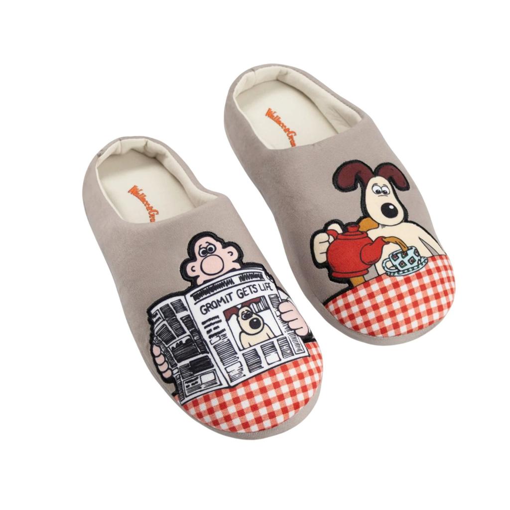 Wallace and Gromit Unisex Adult Mule Slippers
