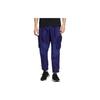 adidas Solid Color Loose Fit Multi Pocket Casual Adjustable Cuff Cargo Pants Men Pants Indigo HT0524