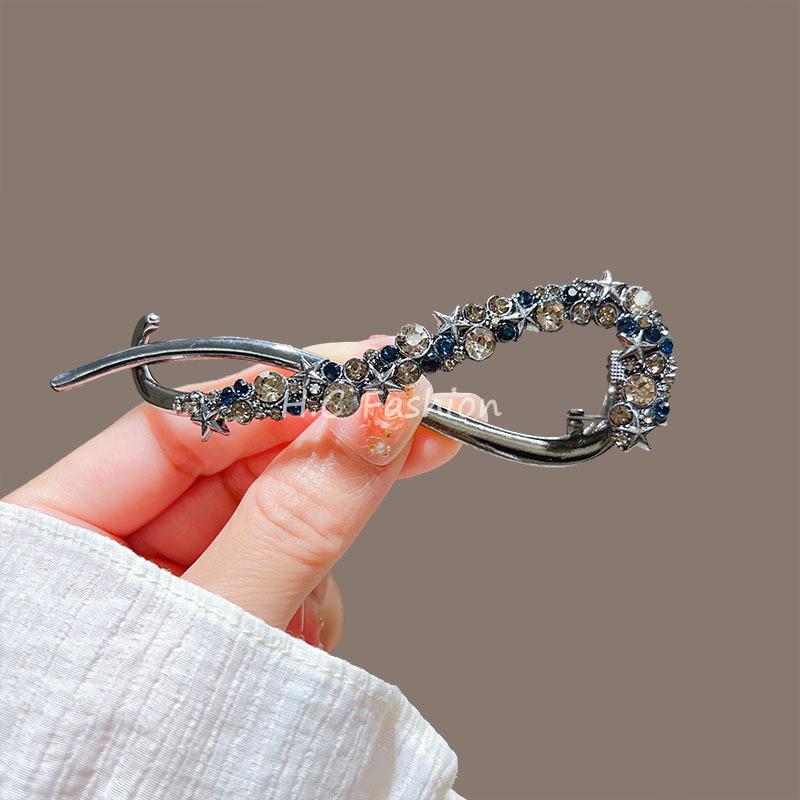 Luxury Fishtail Tassel Hairpin: Elegant Butterfly Twist Clip for Bun or Straight Hair