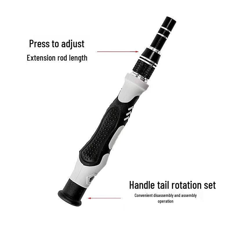 115-Piece Tool Set for Watch, Computer, and Mobile Phone Repair with Screwdrivers