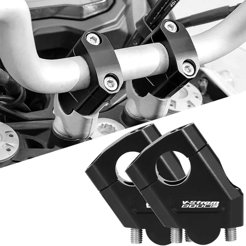 FOR 800 DE 800DE VSTROM 800DE 2023 Motorcycle Handlebar Risers Motocross Height Clamp Mount Pit Bike Bike Eliminator V-STROM V-Strom
