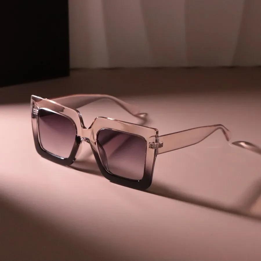 Fashion Oversized Sunglasses Women Men Geometric Square Designer Sun Glasses Male Female Brand Lovely Travel