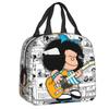 Benutzerdefinierte Manga Quino Mafalda Lunchtasche Herren Damen Kawaii Cartoon Warm Kühlbox Isoliert Lunchbox für Erwachsene Büro