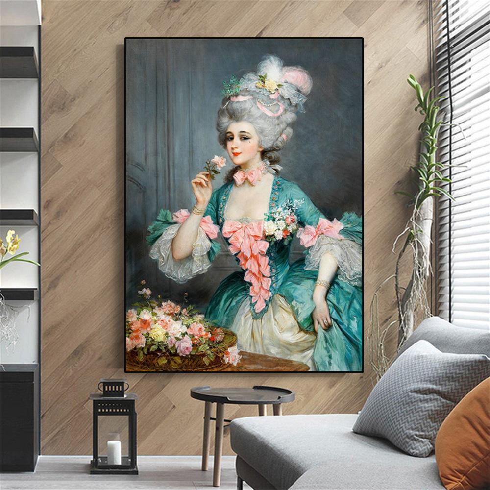 

Мистецтво рококо. Французька країна. Плакат. Елізабет Луїза Віже Ле Брюн. Автопортрет. Принти. Галерея картин на полотні. Настінне мистецтво. Декорація. 21x30 No Frame