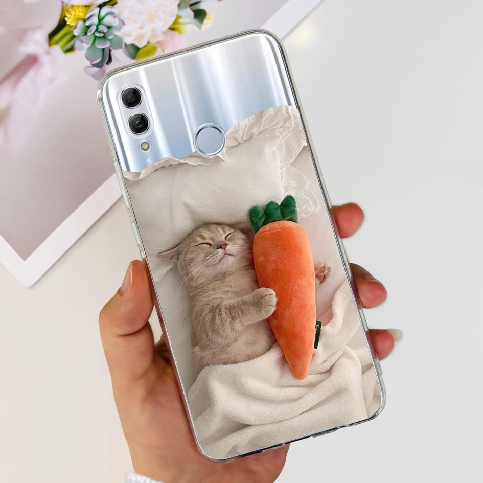 Für Honor 10 Lite Hülle HRY-LX1 HRY-LX2 Abdeckung Mode Schmetterling Transparentes Silikon Hüllen Für Honor 10 10i Honor10 Bumper