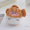 Cute Turtle Mini Keychain Plush Stuffed Toys Tortoise Cartoon Dolls Soft Animal Small Pendant Bag Ornaments Decor Kid Girl Gifts